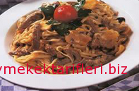Bonfile Soslu Lingunie Makarna tarifi, Bonfile Yemek tarifleri, yemek tarifleri,makarna tarifleri